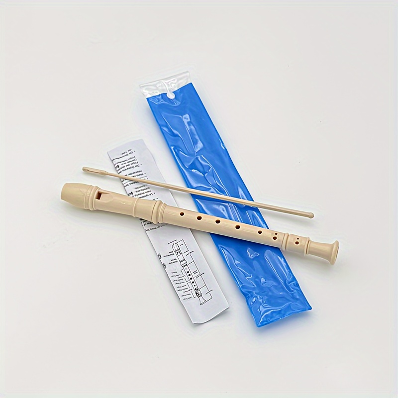 Instrument de flûte débutant Enfants Cadeau d'anniversaire Métal Kazoo  Bois1pcs-argent