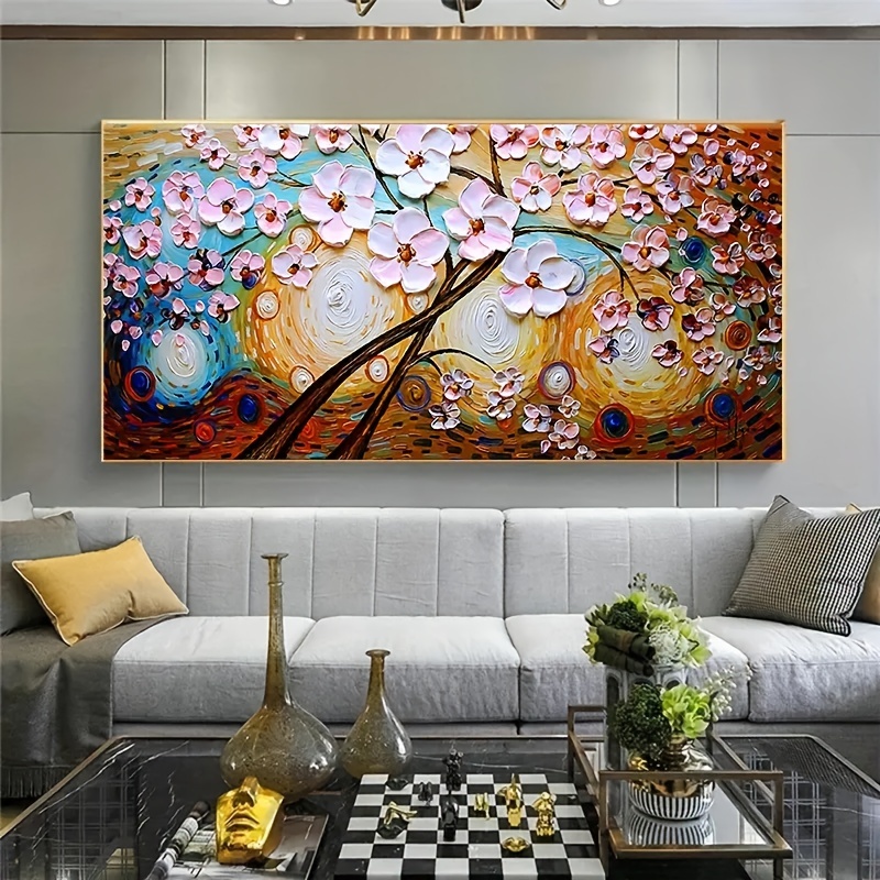 Colorful Vibrant Paint Canvas Wall Art