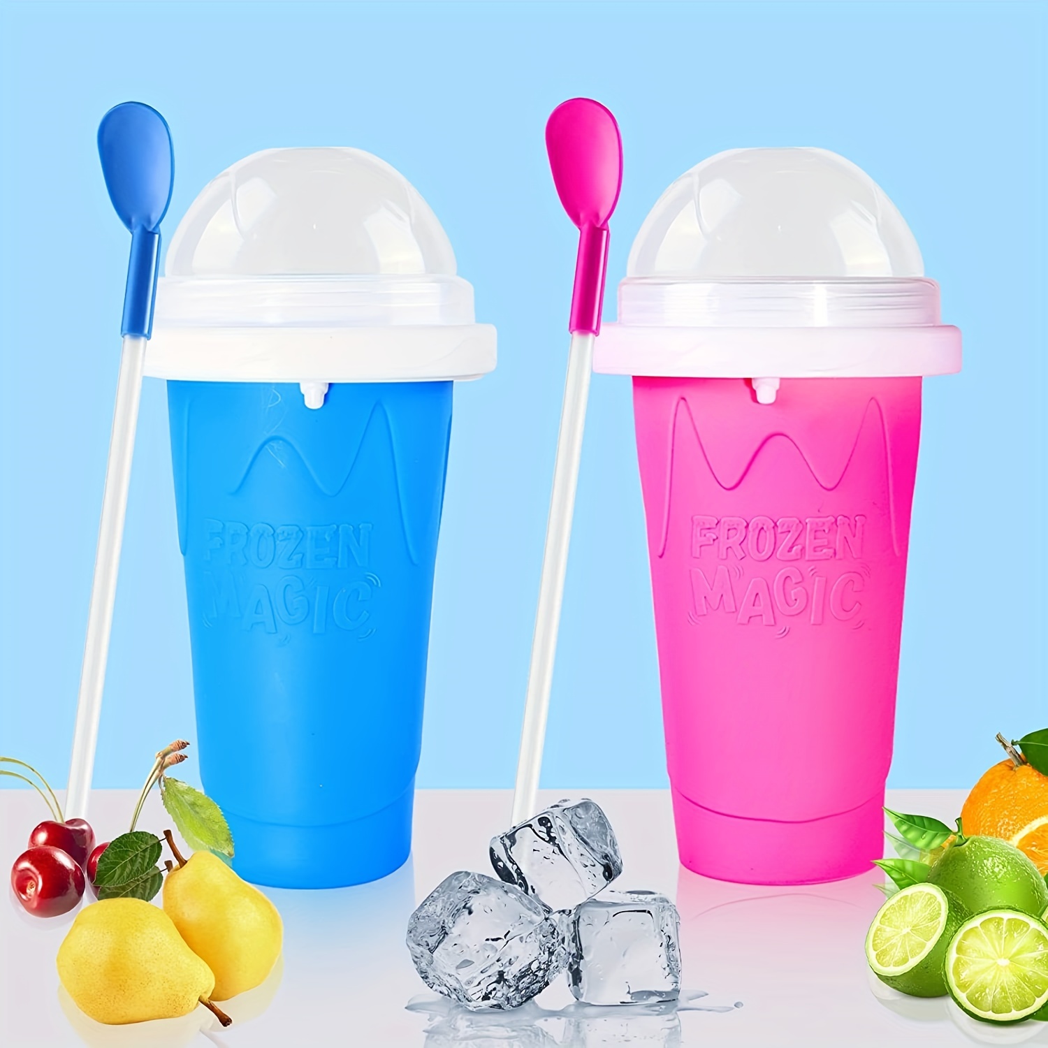 Ice Bucket Cup Mold For Making Ice Cubes Tray Freeze Quickly Safety  Silicone Creative Design Frozen Drink Maker Cup Mold - AliExpress