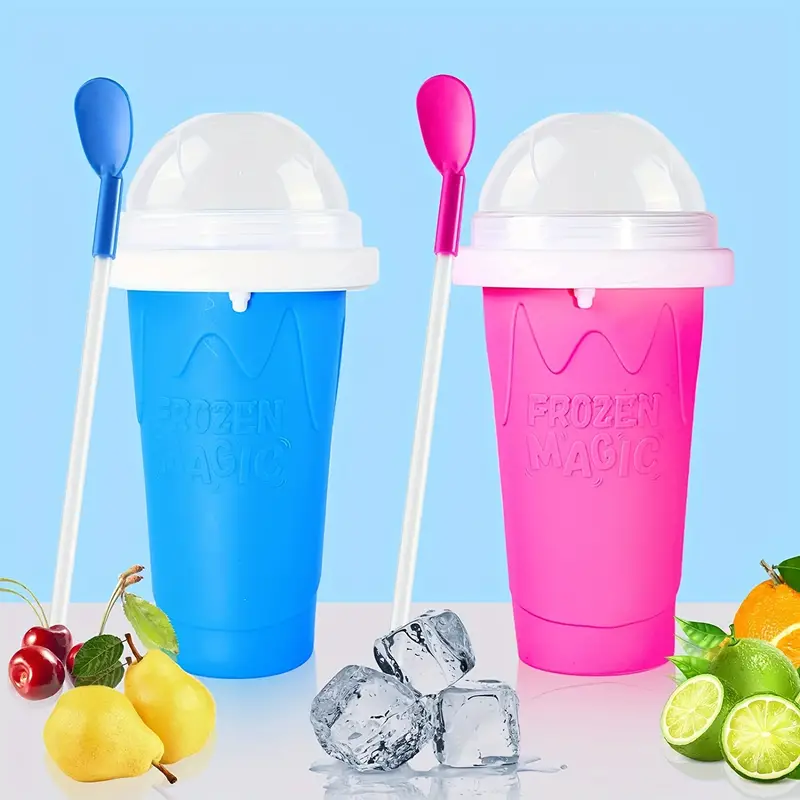 Plastic Slushie Cups Slushy Cup Slushie Maker Slushy Squeeze - Temu