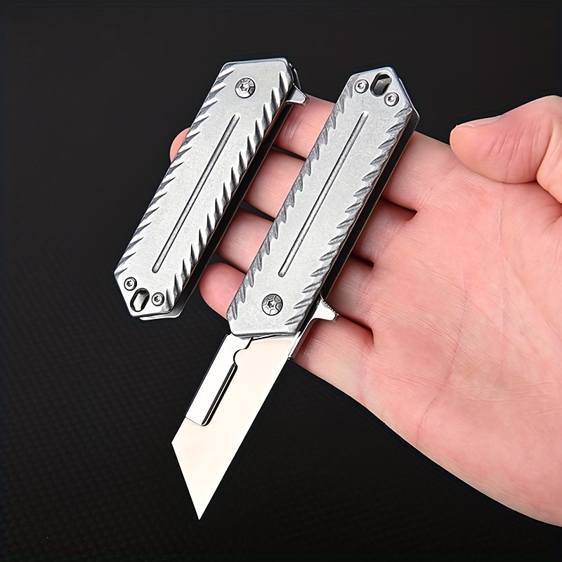 Teng Tools - Heavy Duty Fixed Blade Folding Universal Utility Knife Box Cutter - 712