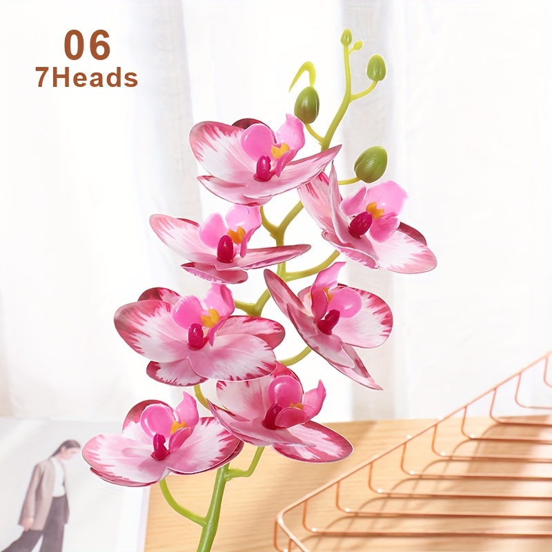 1pc Ramo Di Orchidea Finta Phalaenopsis Fiore Artificiale - Temu Italy