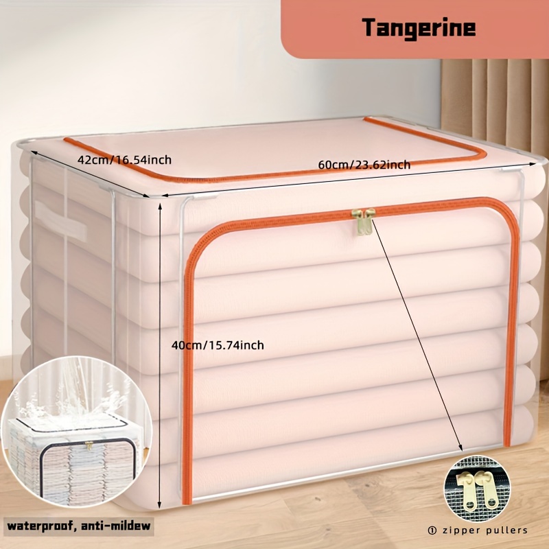 Foldable 1-10 In Cloth White Transparent Clothes Storage Organiser 7  Compartment, Square at Rs 105/piece in New Delhi