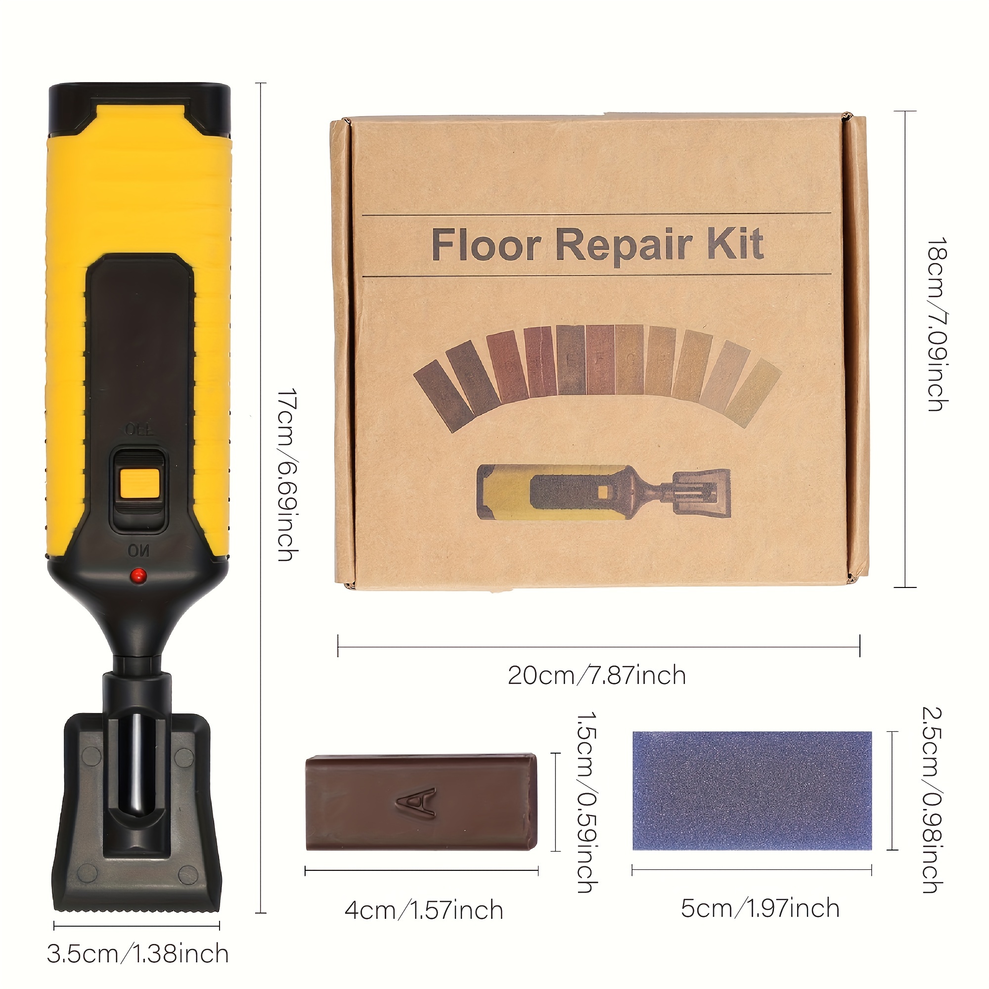 1 Kit De Réparation De Sol Stratifié Outil De Réparation De - Temu Canada