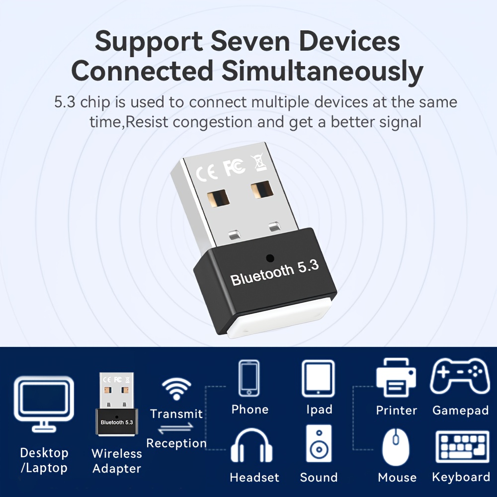 Dongle adaptateur Bluetooth USB 2.0