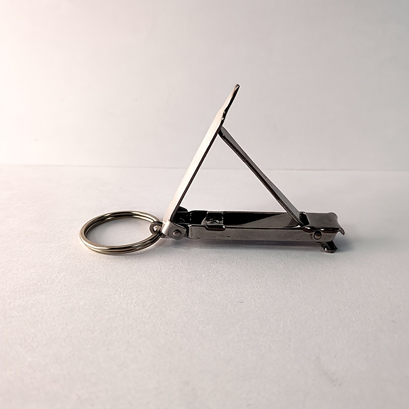Portable Stainless Steel Nail Clippers for Thick Nails, Manicure Tool