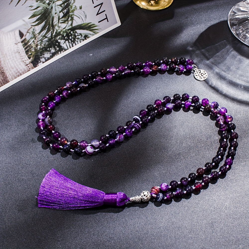 6/8/10/12mm Purple Sugilite Stone Beads Round Loose Beads For Jewelry  Making DIY Necklace Bracelet Earring Accessories