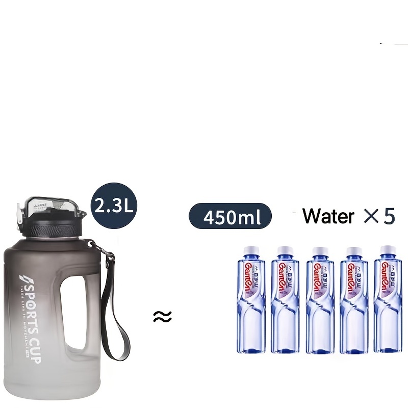 Stay Hydrated Look Stylish Gradient Color Sports Water Jug Temu