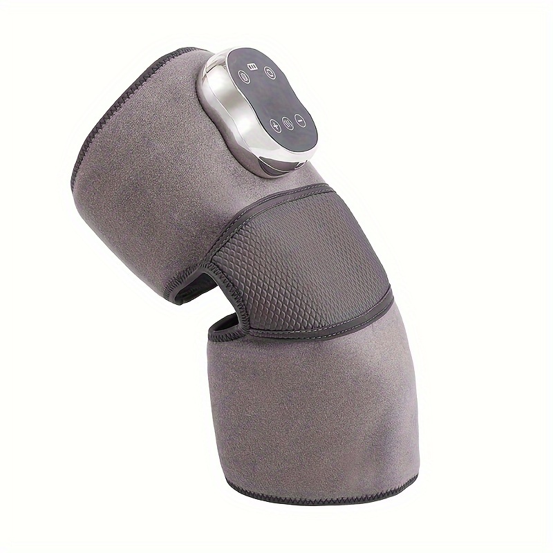 1pc Electric Heating Knee Brace Vibration Massage Physiotherapy Men & Women  Joint Warm Knee Care Heating Hot Compress Massage Device