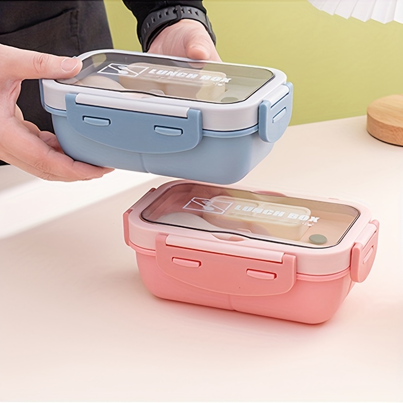 Portable Salad Lunch Container Salad Bowl 2 Layer Bento Boxes