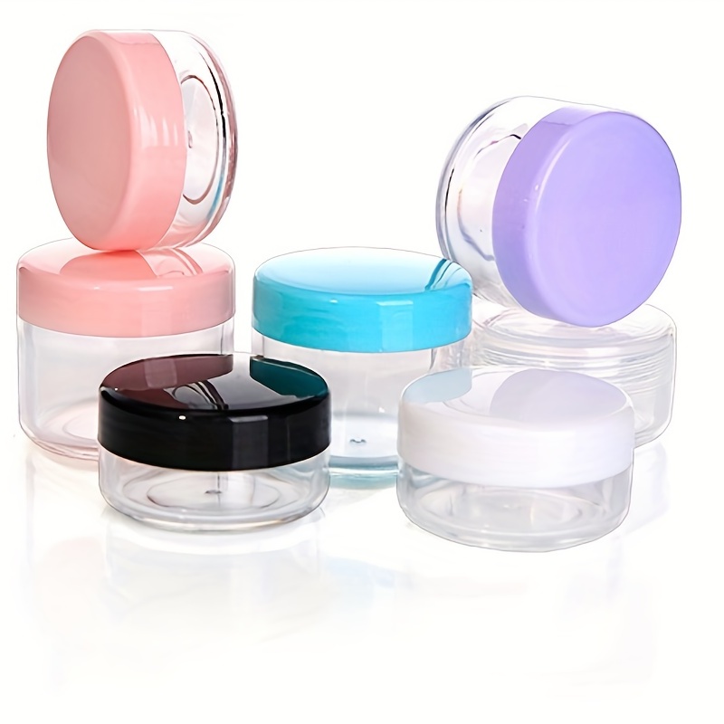 Portable Cream Containers With Lids Perfect For Travel And - Temu