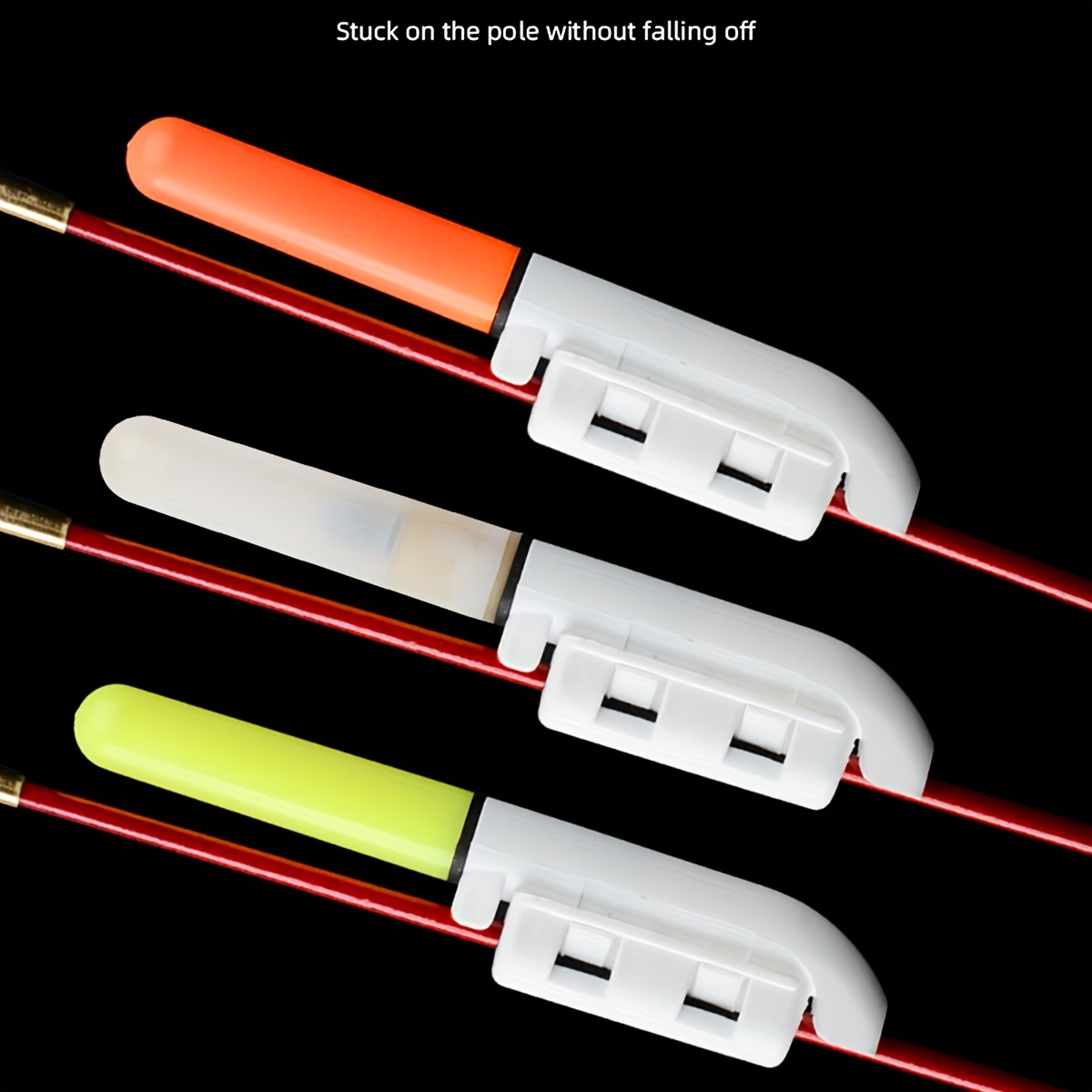 Waterproof Fishing Rod Removable Led Light Usb Charger - Temu