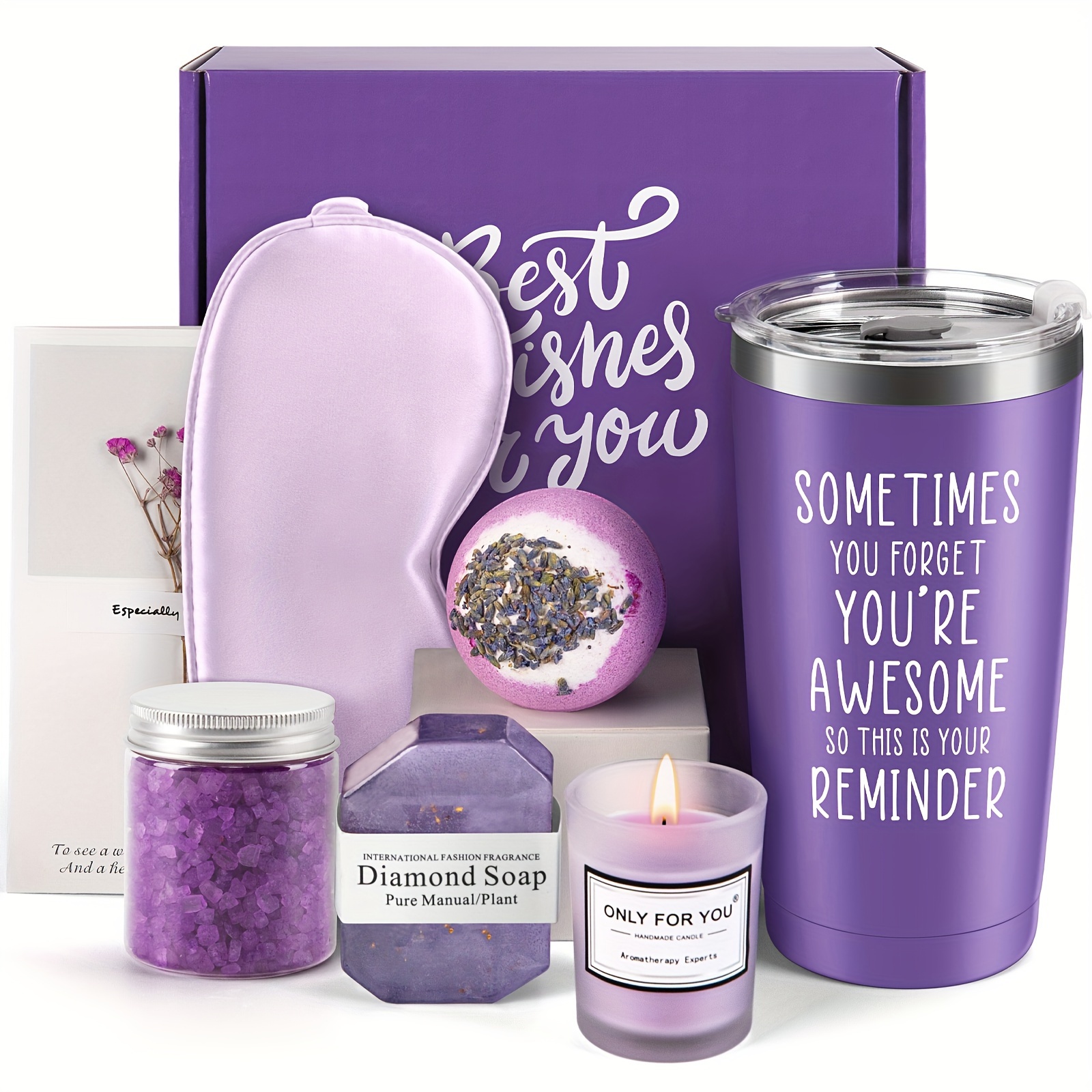 Tumbler Gift Set Women Girls Relaxation Spa Gift Kit 1 Gift - Temu