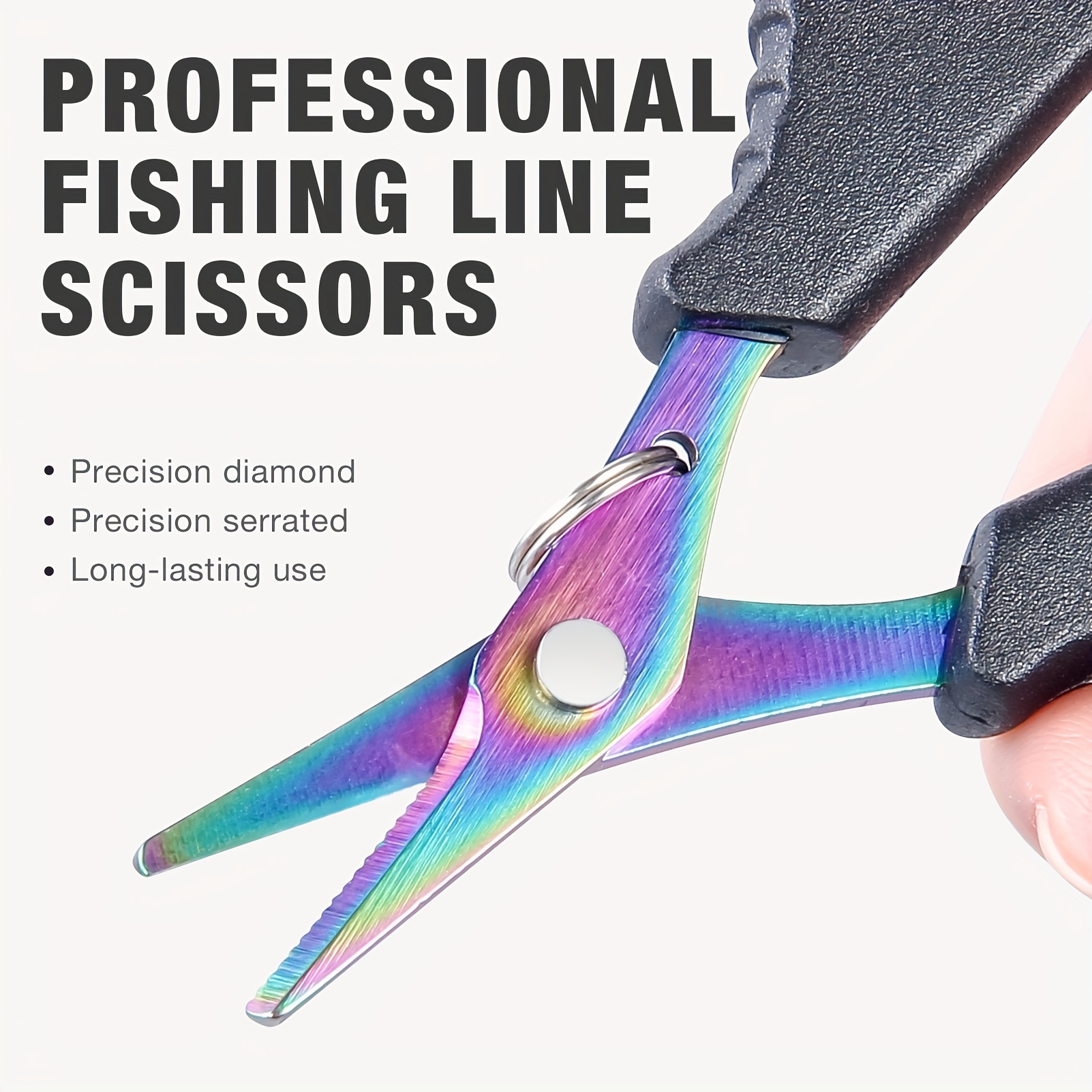 Stainless Steel Fishing Scissors Braided Line - Temu