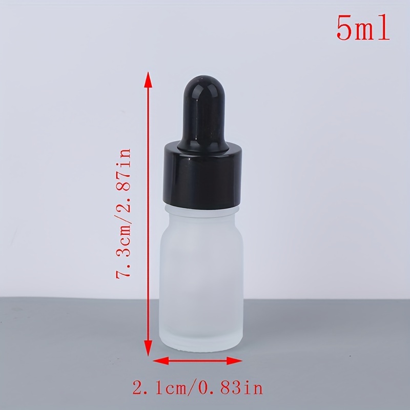 Empty Essential Glass Bottle Eye Dropper Mini Sample Trial 5-30ml