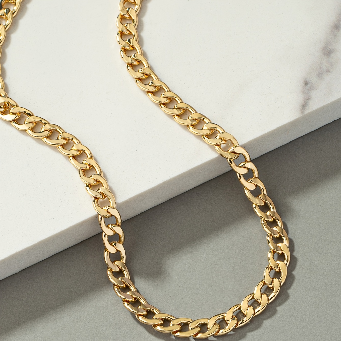 Minimalist chain sale necklace