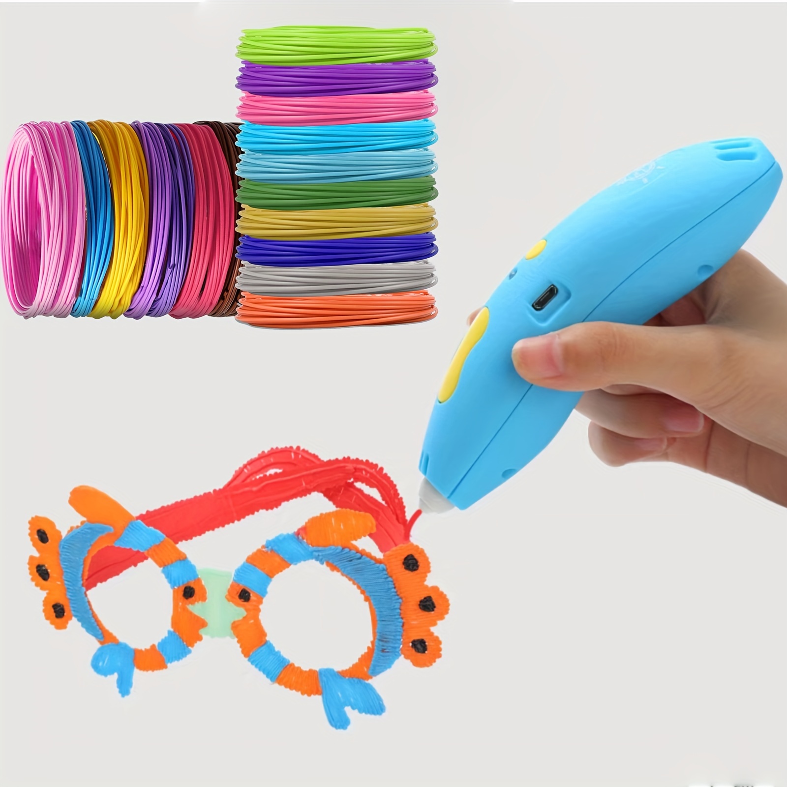 3D Pen Material Filament 1.75mm 3D Printing Pen Consumables 10m 3D Pen  Material