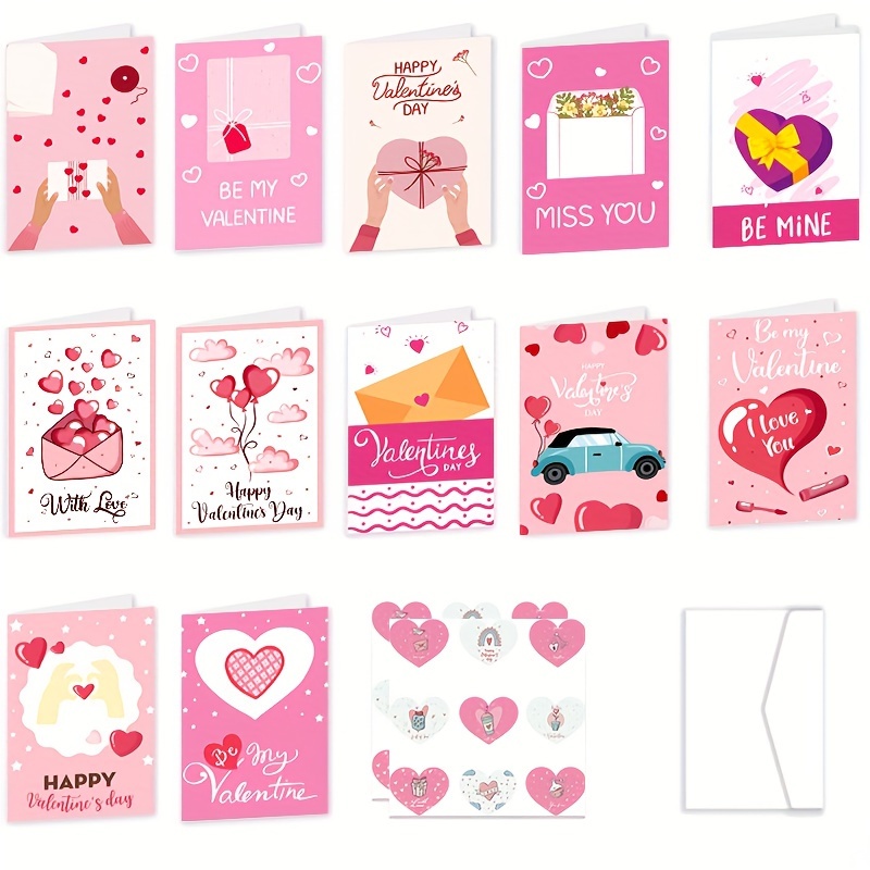 Hanging hearts and underwear panties valentine day greeting card