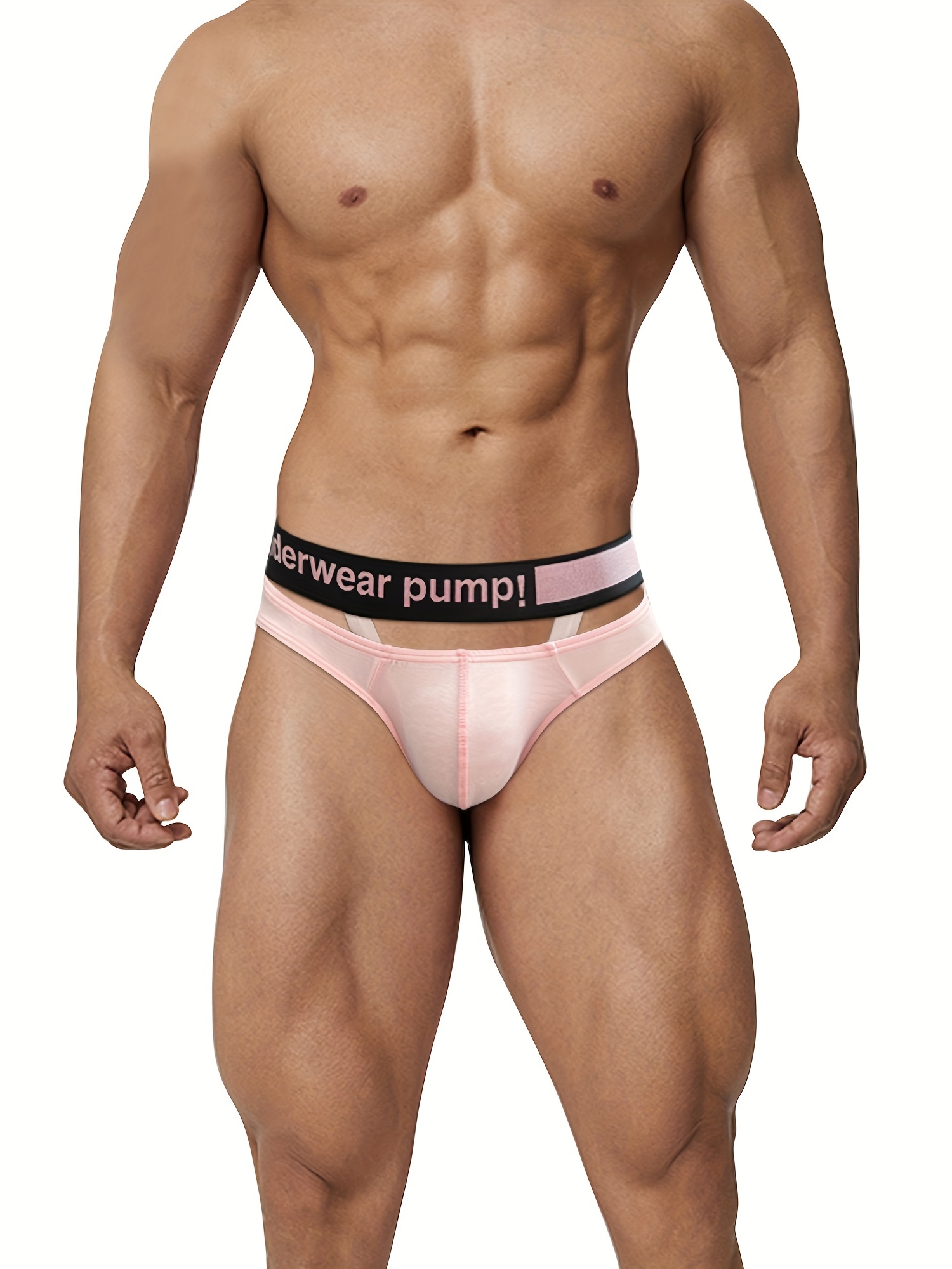 Men's Pvc Underwear Sexy Transparent waist Briefs Casual - Temu Canada