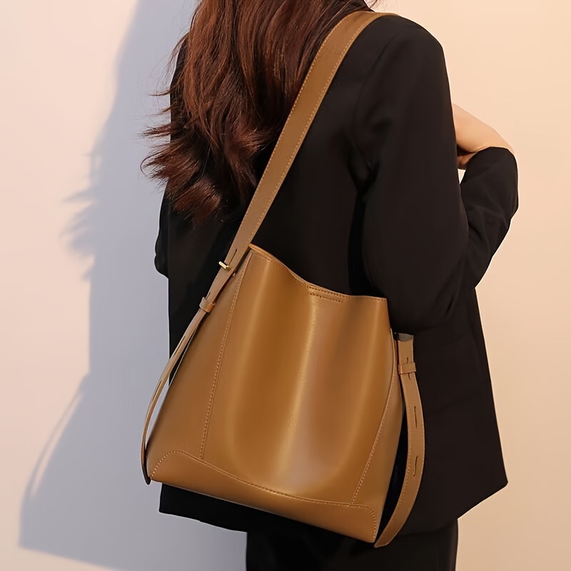 Minimalist bucket deals bag