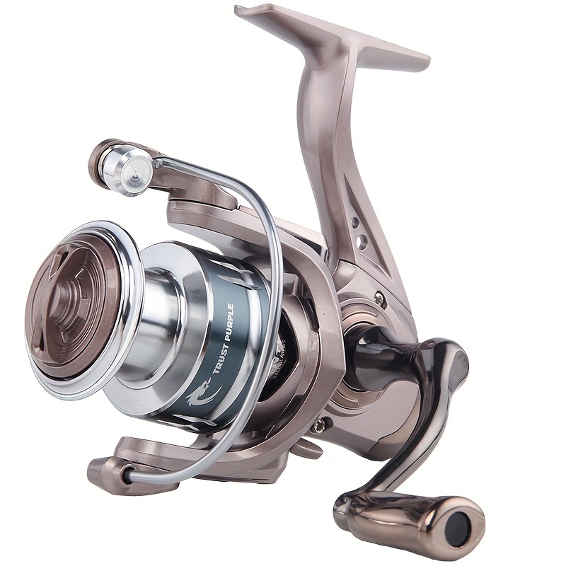 HAUT TON FZ 1000/2000/3000/4000/5000/6000/7000 Spinning Fishing Reel,  5.2:1Gear Ratio, Screw-in Handle, Clearance-free Bearings, 10.43-14.97KG  Drag Sy