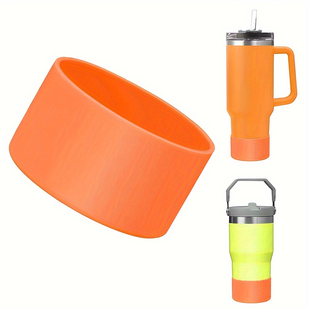 2Pcs Silicone Boot Sleeve for Stanley Quencher 40Oz 30Oz Tumbler with  Handle