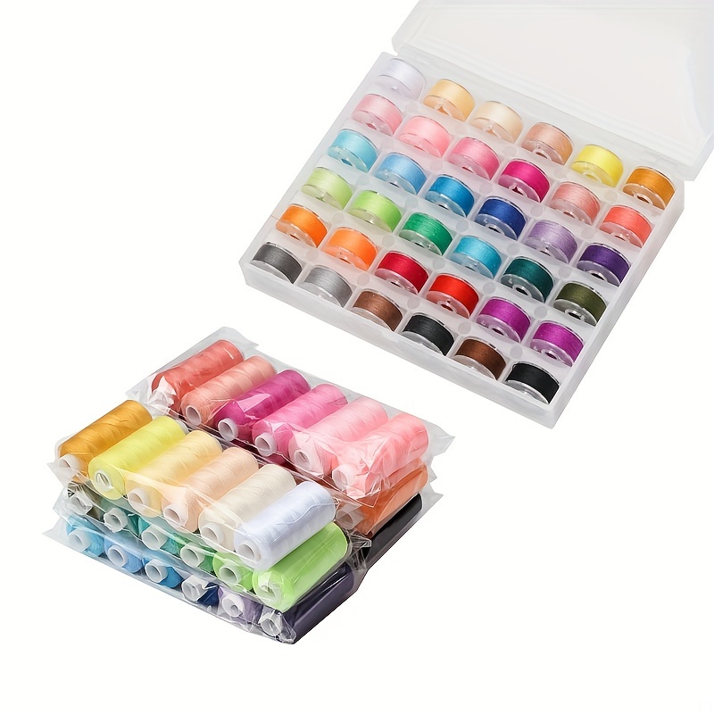 Sewing Thread Multicolor Sewing Machine Axis Household Polyester Set 60  Shaft Sewing Thread Kit Sewing Thread Set Stitching Machine Poly Fabric  Sewing