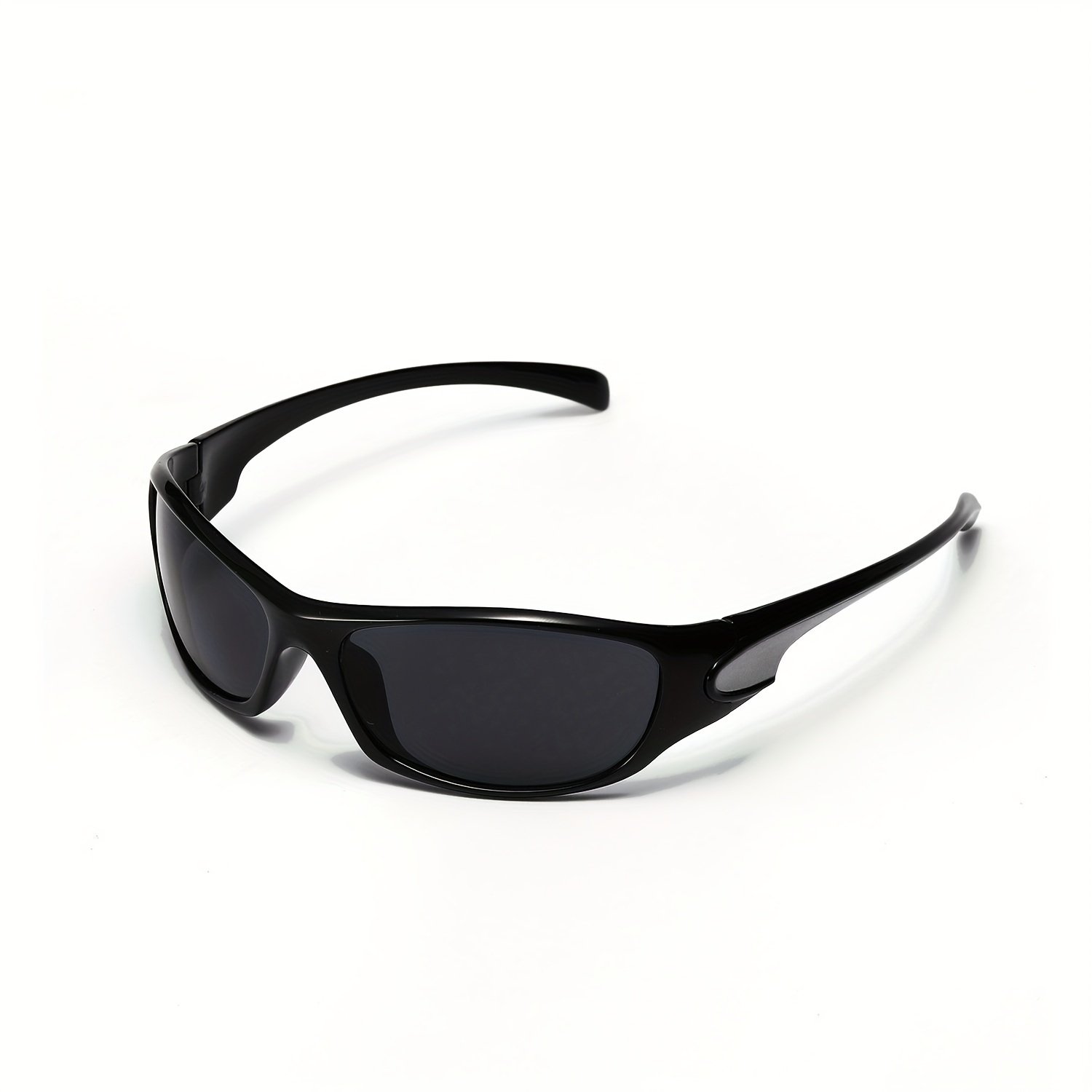 Y2K Wrap Around Sunglasses Cyberpunk Block Glasses UV400