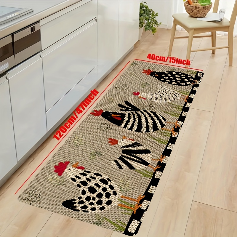 Kitchen Rugs and Mats Non Skid Washable Kitchen Floor Mat - China