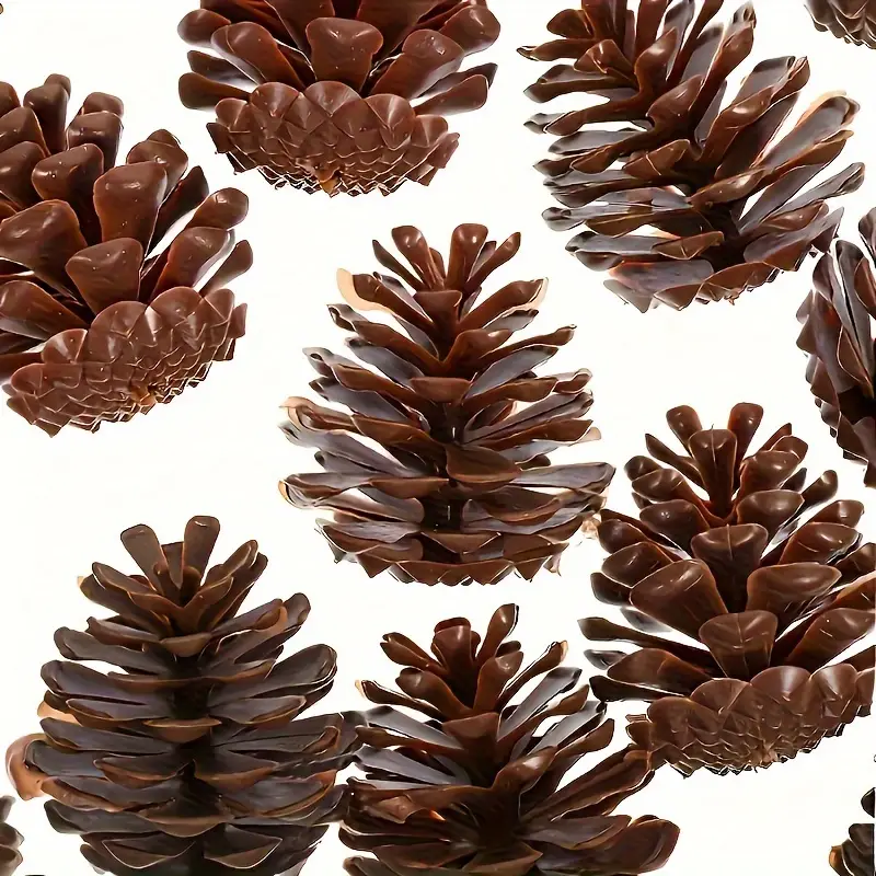 Plastic Pine Cone Resin Crafts Fake Pine Cones Artificial - Temu New Zealand