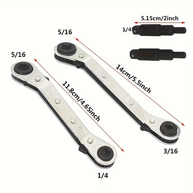 Hvac Service Wrench Tools: To Air Conditioner Valve Ratchet - Temu Canada