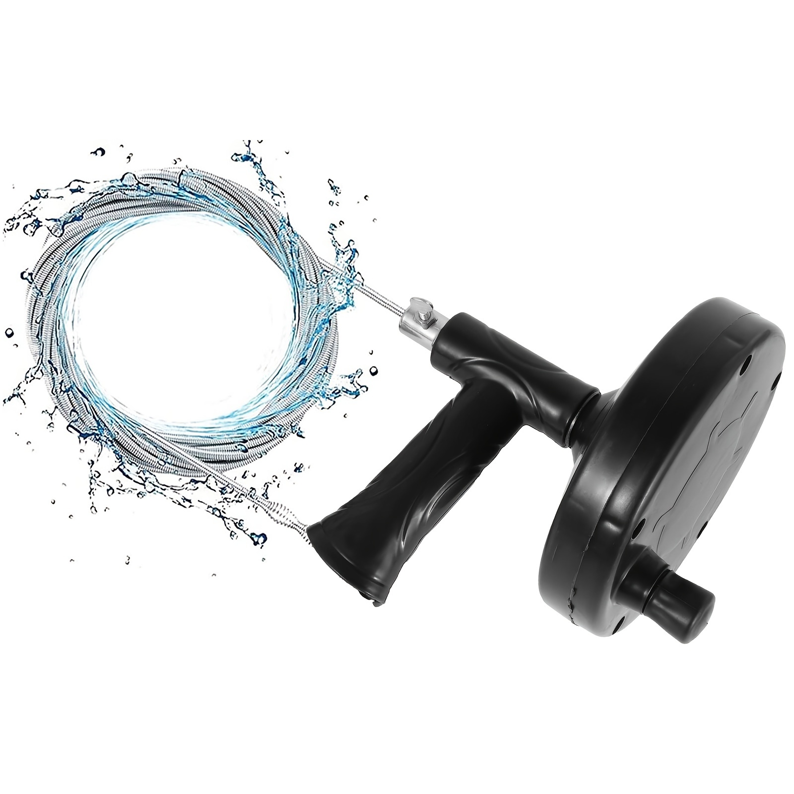 Plumbing Snake Drain Auger Manual Snake Drain Clog Remover with Non-slip  Handle for Bathroom Kitchen Bathtub Shower Sink