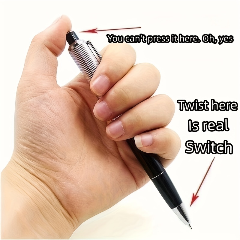 Electric Shock Pen – Funny Practical Joke Prank Novelty Toy April Fool Gag  Gift 