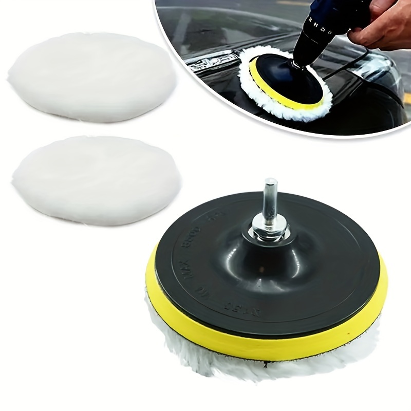 Polishing Pads Set Sponge And Woolen Polishing - Temu