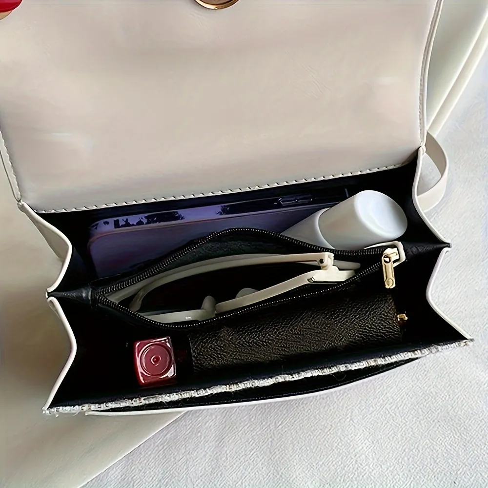 purse liner chanel mini square