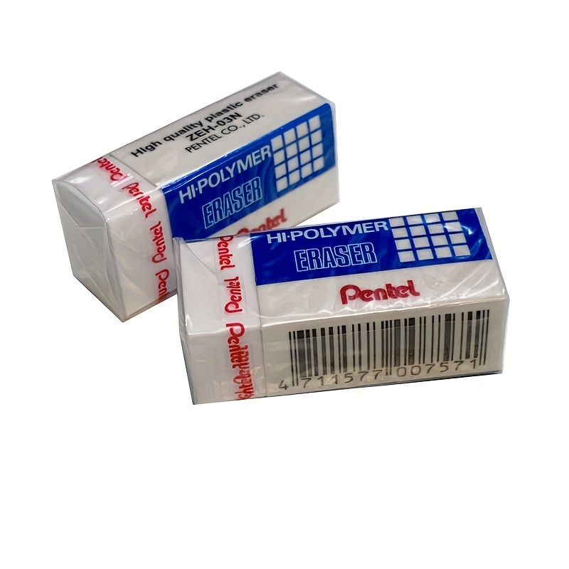 Hi-polymer Large Plastic Rubbers Erasers, White Eraser For Artists, School  Supplies, And Office Use - Temu United Arab Emirates