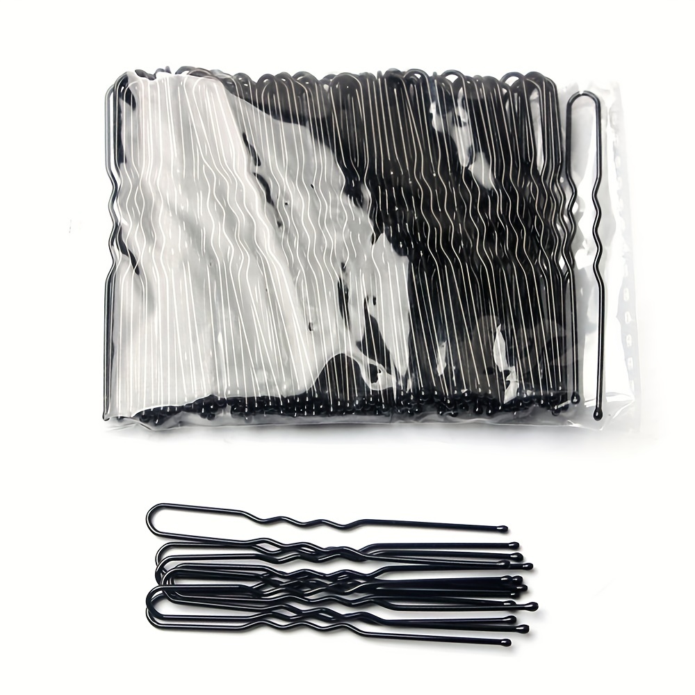 50pcs U-Shaped Hairpin Clips, Decorative Hair Accessories for Girls