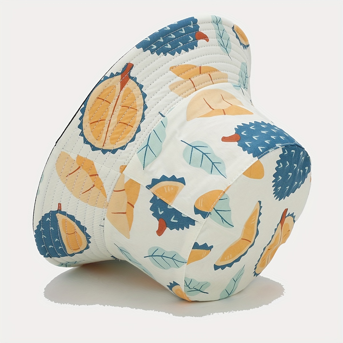 Creative Tropical Fruit Garnet Bucket Hat for Men and Women