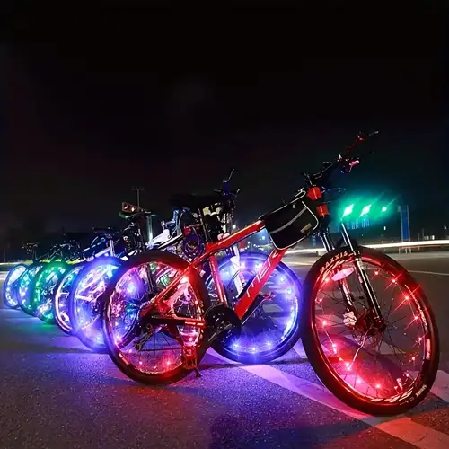 1 Packung LED-Fahrradlichter – Reifenlichter – Helles