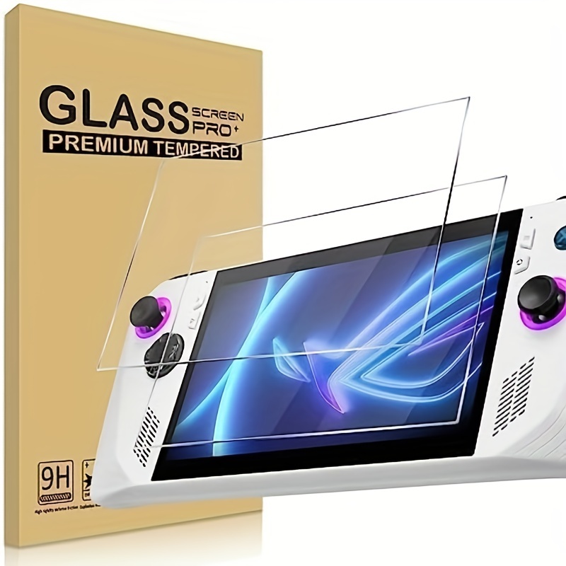 

2pack Tempered Glass Screen Protector For Rog Ally, 2.5d Edges 9 Hardness Hd Bubble-free (2023) Rc71l 7.0"