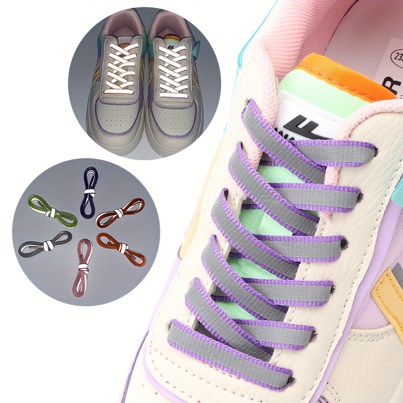 Colored Shoe Laces For Sneakers - Temu