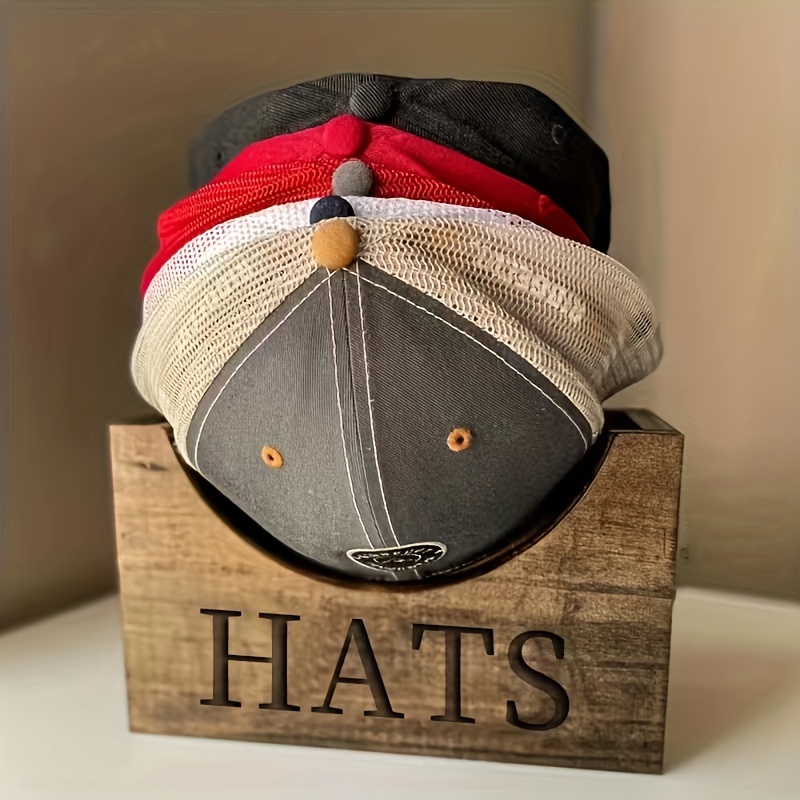 Hat Hooks Wall Minimalist Hat Holder No Drilling Adhesive - Temu
