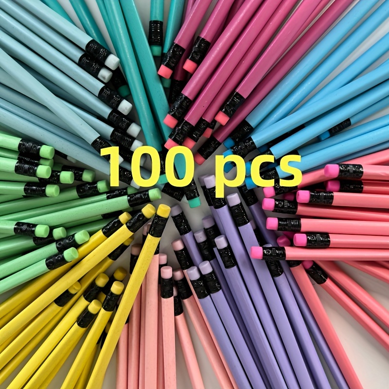 Crayons souples flexibles colorés Magic Bendy avec gomme, stylo étudiant,  écriture, dessin, Noël, fournitures scolaires et de bureau, 10 pièces -  AliExpress