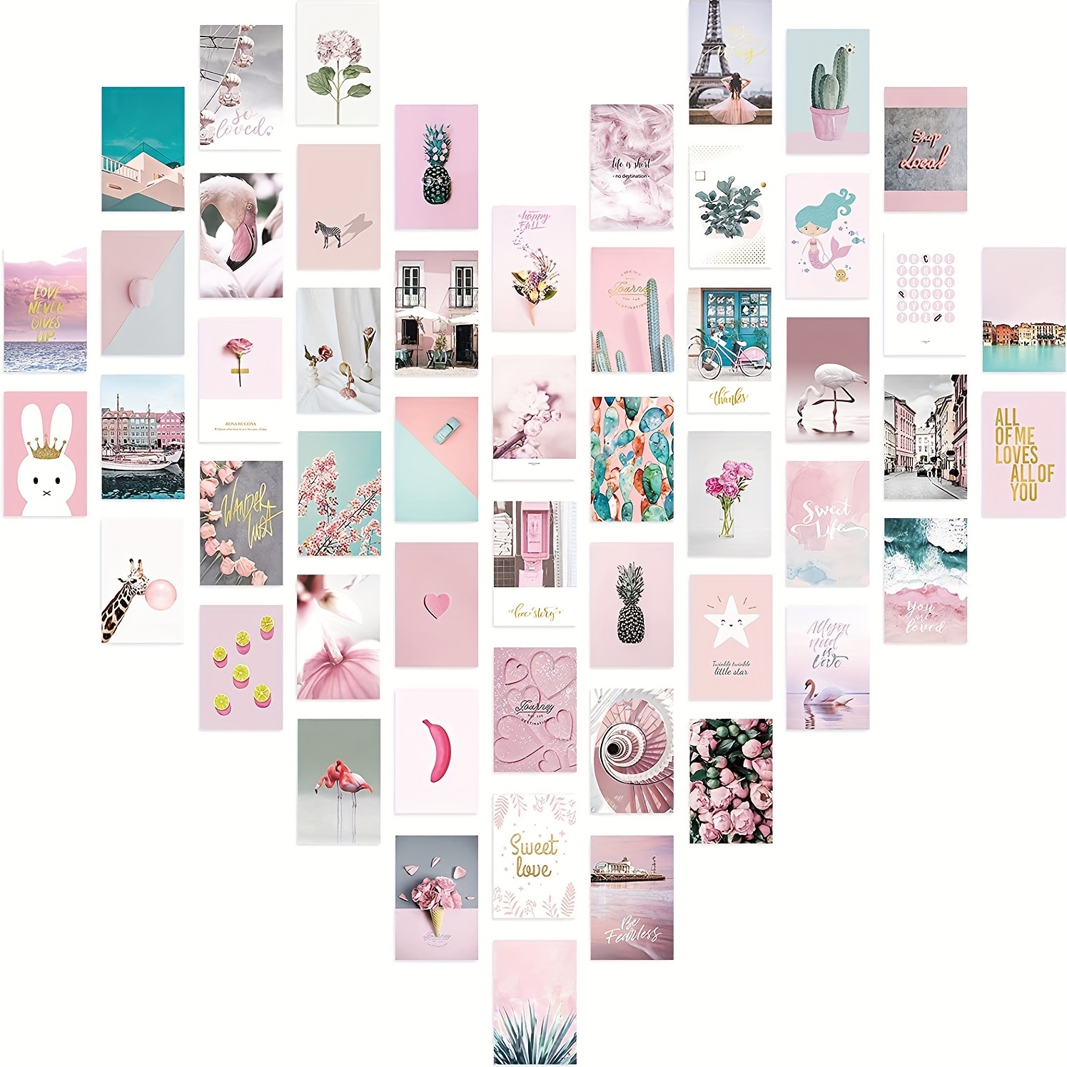 50pcs Preppy Aesthetic Pictures Wall Collage Kit, 4x6 Inch, Preppy Room  Decor Aesthetic, Preppy Things, Posters For Dorm Bedroom, Gifts For Teens  And