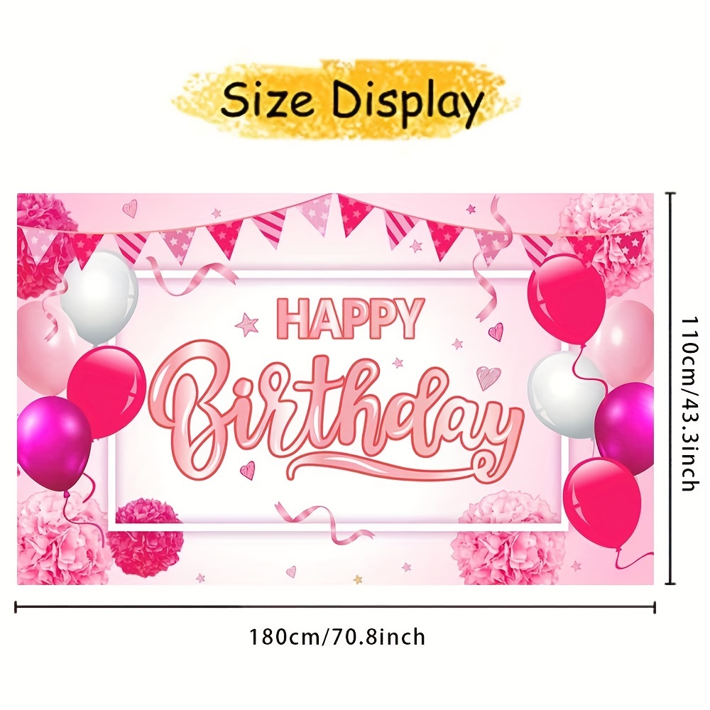 1st birthday banner background design