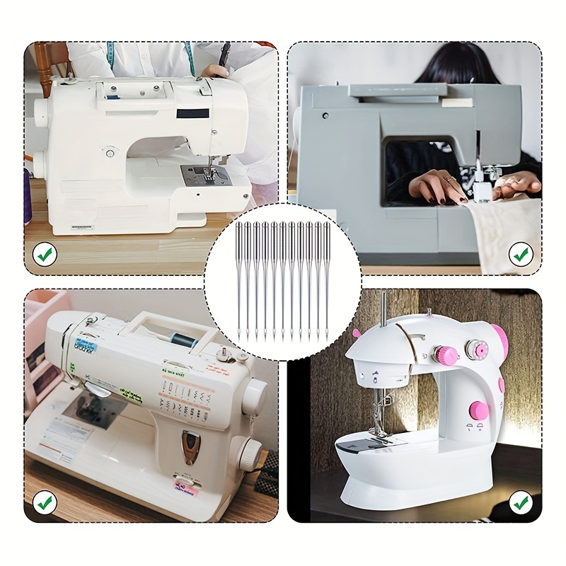 Sewing Machine Needles Universal Regular Point Sharp Machine - Temu