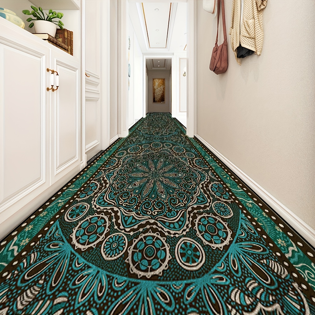 Corridor Aisle Carpet Hotel Stairs Non-Slip Floor Mats Home Entrance Carpet