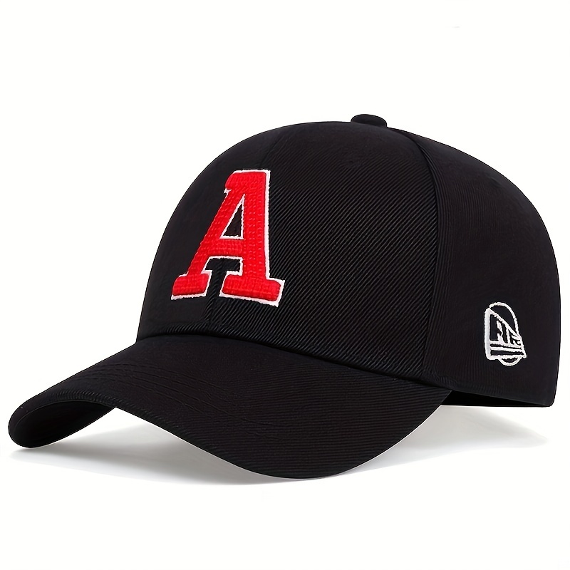 A Embroidery Baseball Cap Unisex Hip Hop Dad Hat Casual Solid Sun Hats