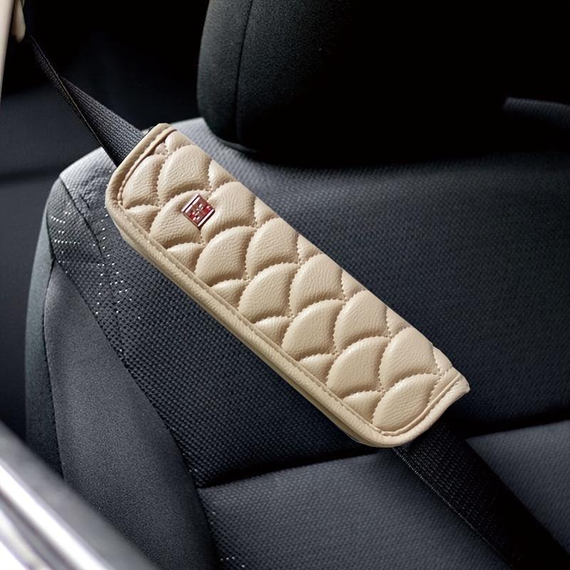 Car Seat Belt Covers Soft Safety Seat Belt Strap Shoulder - Temu