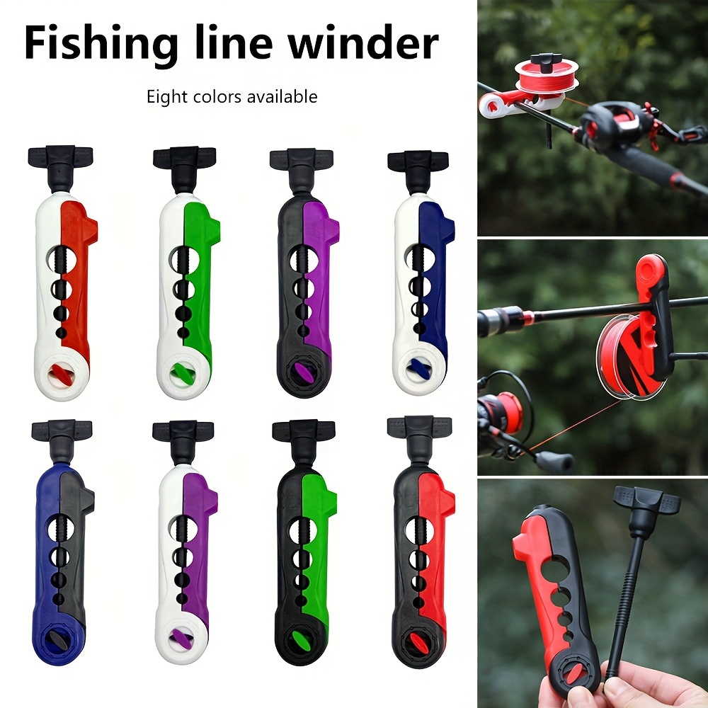 * Portable Fishing Line Winder, Fishing Line Spooler For  Baitcasting/Spinning Reel, Fishing Tackle Tools